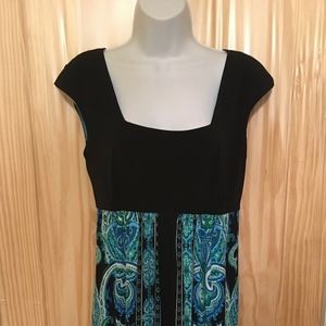 Paisley Empire Dress